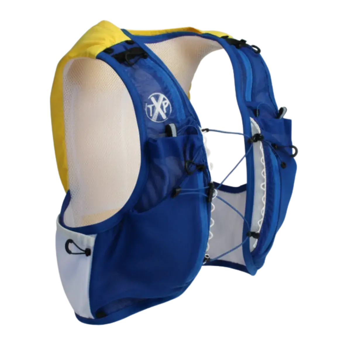 Ajuste lateral izquierdo ergonómico y anti-rebote en chaleco trail running GC-1
